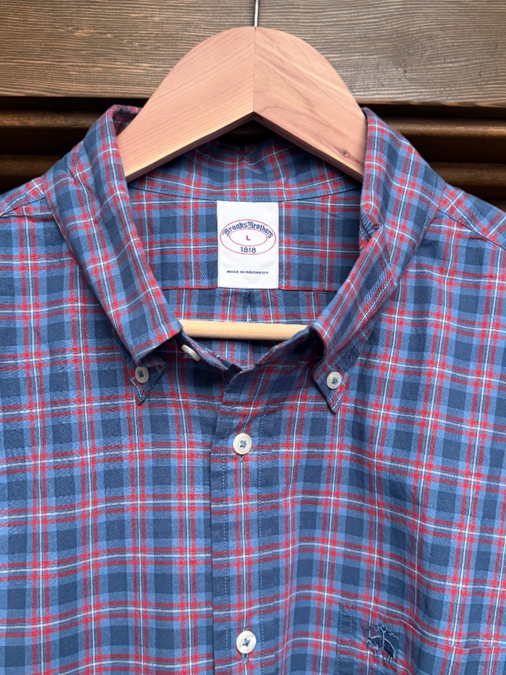 Brooks Brothers Friday Shirt, Poplin Check